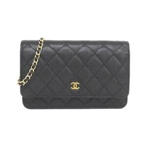 CHANEL Authentic Black Wallet